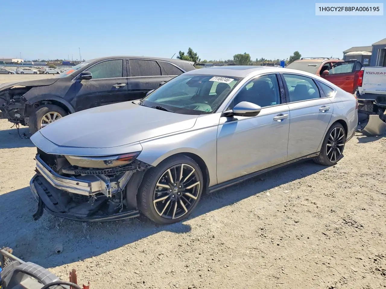 2023 Honda Accord Touring Hybrid VIN 1HGCY2F88PA006195 фото 1