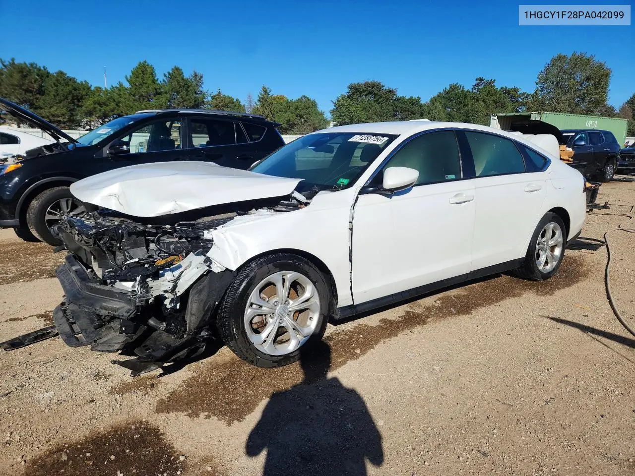 2023 Honda Accord Lx VIN 1HGCY1F28PA042099 фото 1