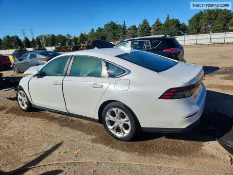 2023 Honda Accord Lx VIN 1HGCY1F28PA042099 фото 2