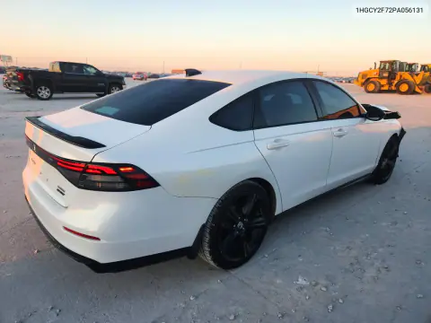 2023 Honda Accord Hybrid Sport-L VIN 1HGCY2F72PA056131 фото 3