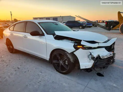 2023 Honda Accord Hybrid Sport-L VIN 1HGCY2F72PA056131 фото 4