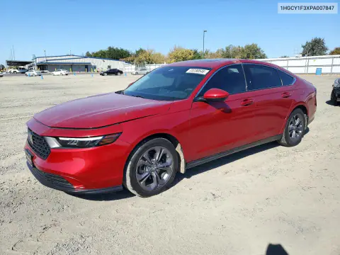 1HGCY1F3XPA007847 — 2023 Honda Accord, Верхняя часть / Крыша, фото до ремонта