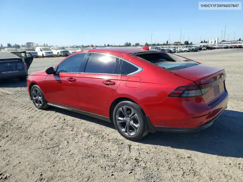 2023 Honda Accord Ex VIN 1HGCY1F3XPA007847 фото 2