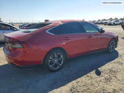 2023 Honda Accord Ex VIN 1HGCY1F3XPA007847 фото 3