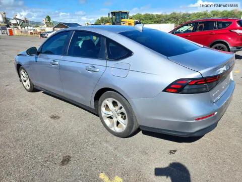 2023 Honda Accord Lx VIN 1HGCY1F24PA015885 фото 2