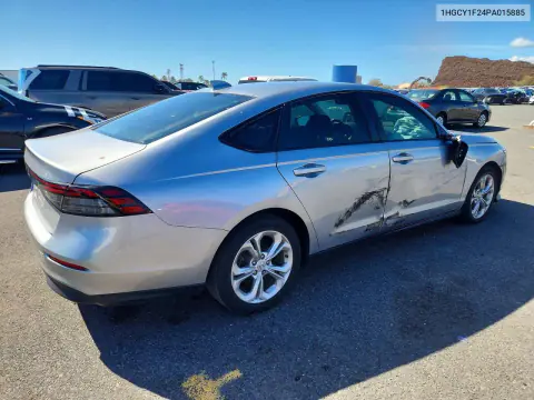 2023 Honda Accord Lx VIN 1HGCY1F24PA015885 фото 3