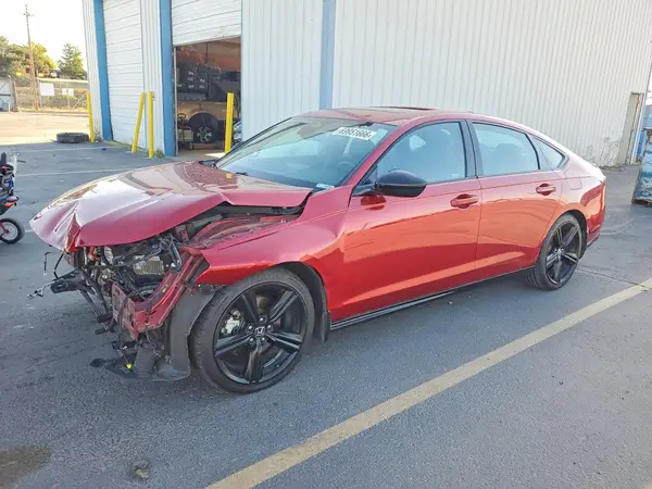1HGCY2F73RA056948 — 2024 Honda Accord, Передняя часть (Front End), фото до ремонта