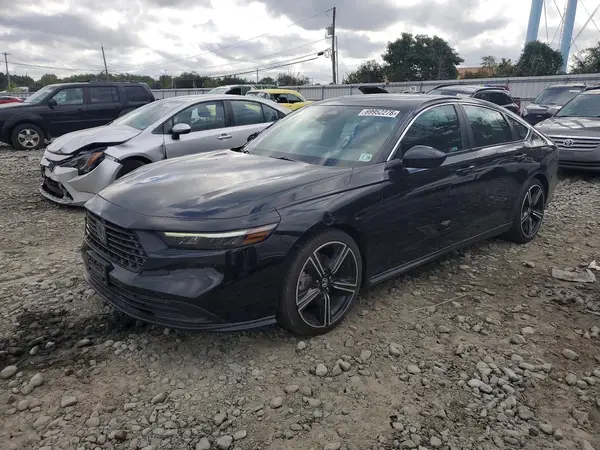 1HGCY2F5XRA059392 — 2024 Honda Accord, Передняя часть (Front End), фото до ремонта