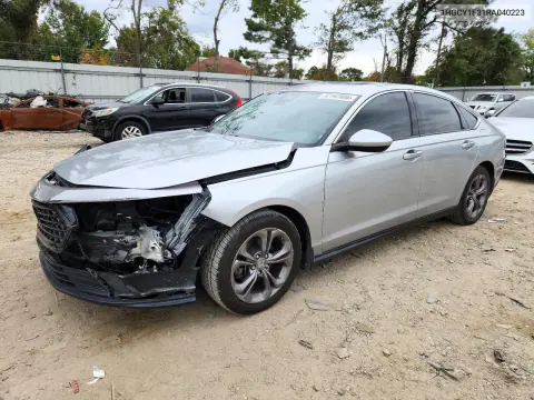 1HGCY1F31RA040223 — 2024 Honda Accord, Передняя часть, фото до ремонта