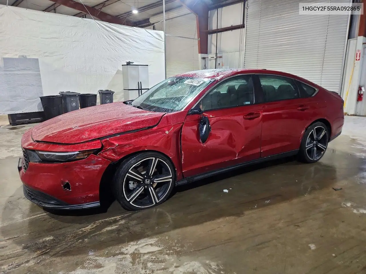 1HGCY2F55RA092865 Honda Accord 2024 — повреждение Боковая часть, фото до ремонта