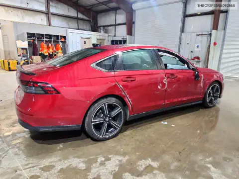 1HGCY2F55RA092865 — 2024 Honda Accord, фото 3 с аукциона Copart, Боковая часть