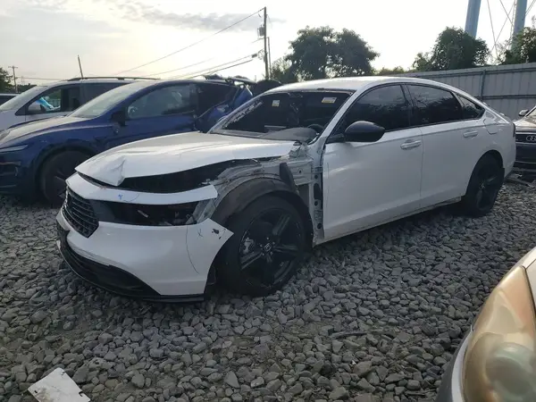 1HGCY2F78SA080037 — 2025 Honda Accord, Передняя часть (Front End), фото до ремонта