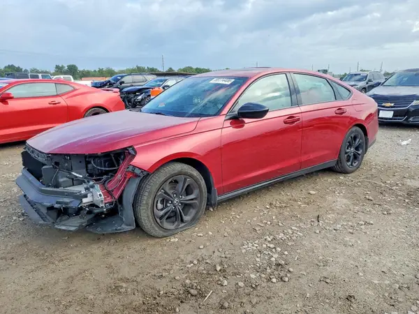 1HGCY1F4XSA029557 — 2025 Honda Accord, Передняя часть (Front End), фото до ремонта