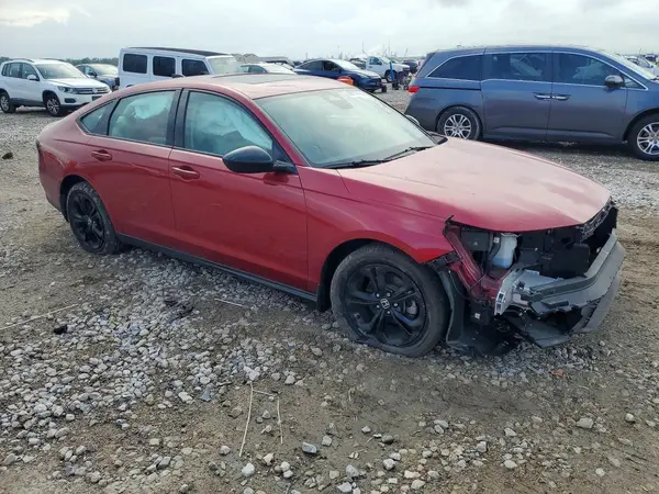 1HGCY1F4XSA029557 — 2025 Honda Accord, фото 4 с аукциона Copart, Передняя часть