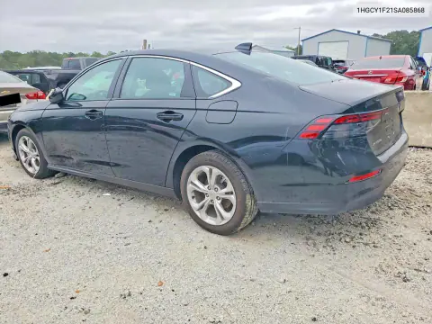 2025 Honda Accord Lx VIN 1HGCY1F21SA085868 фото 2