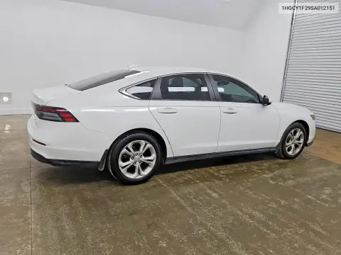 2025 Honda Accord Lx VIN 1HGCY1F29SA012151 фото 3