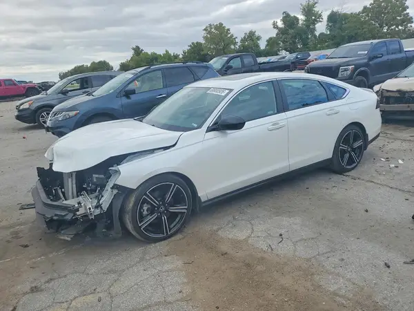 1HGCY2F5XSA015091 — 2025 Honda Accord, Передняя часть (Front End), фото до ремонта