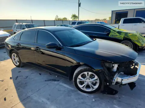 2025 Honda Accord Lx VIN 1HGCY1F27SA069691 фото 4