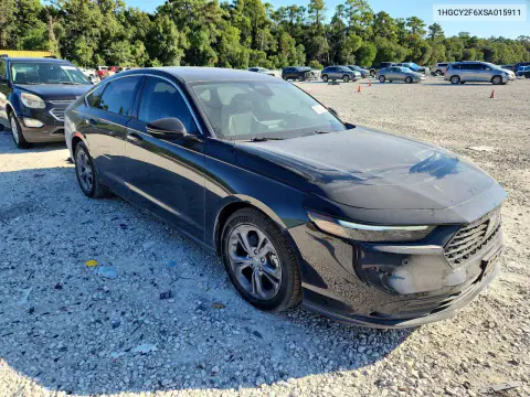 2025 Honda Accord Hybrid Exl VIN 1HGCY2F6XSA015911 фото 4