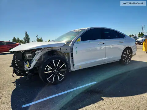 1HGCY2F85SA068193 — 2025 Honda Accord, Передняя часть, фото до ремонта
