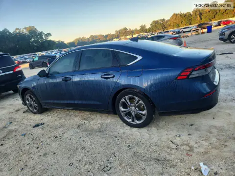 2025 Honda Accord Hybrid Exl VIN 1HGCY2F65SA092105 фото 2