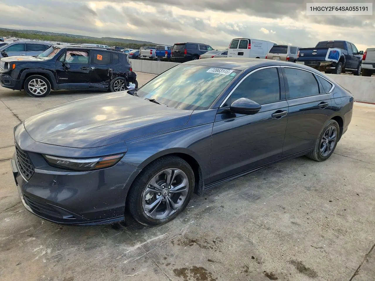 1HGCY2F64SA055191 Honda Accord 2025 — повреждение Боковая часть, фото до ремонта