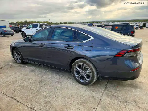 1HGCY2F64SA055191 — 2025 Honda Accord, фото 2 с аукциона Copart, Боковая часть
