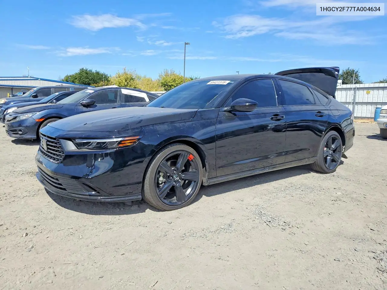 2026 Honda Accord Hybrid Sport-L VIN 1HGCY2F77TA004634 фото 1