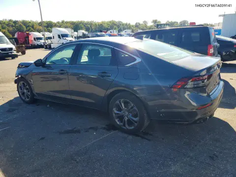 2026 Honda Accord Hybrid Exl VIN 1HGCY2F66TA039141 фото 2