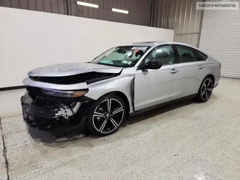 1HGCY1F44TA000752 — 2026 Honda Accord, Передняя часть, фото до ремонта