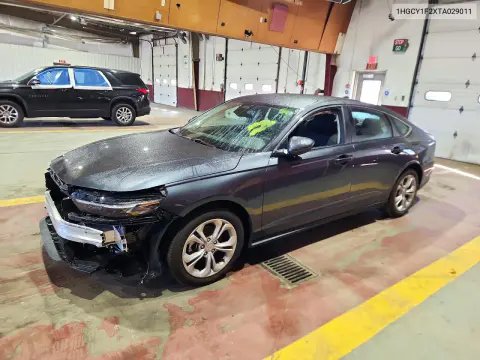 1HGCY1F2XTA029011 — 2026 Honda Accord, Передняя часть, фото до ремонта