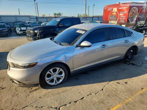 1HGCY1F21TA024201 — 2026 Honda Accord, Задняя часть, фото до ремонта