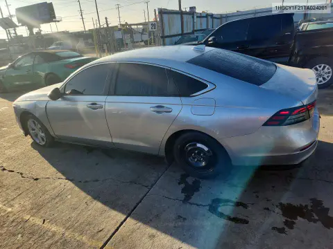2026 Honda Accord Lx VIN 1HGCY1F21TA024201 фото 2