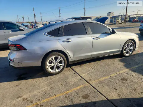 2026 Honda Accord Lx VIN 1HGCY1F21TA024201 фото 3
