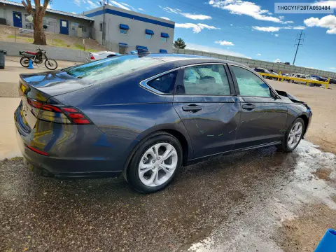 2026 Honda Accord Lx VIN 1HGCY1F28TA053484 фото 3