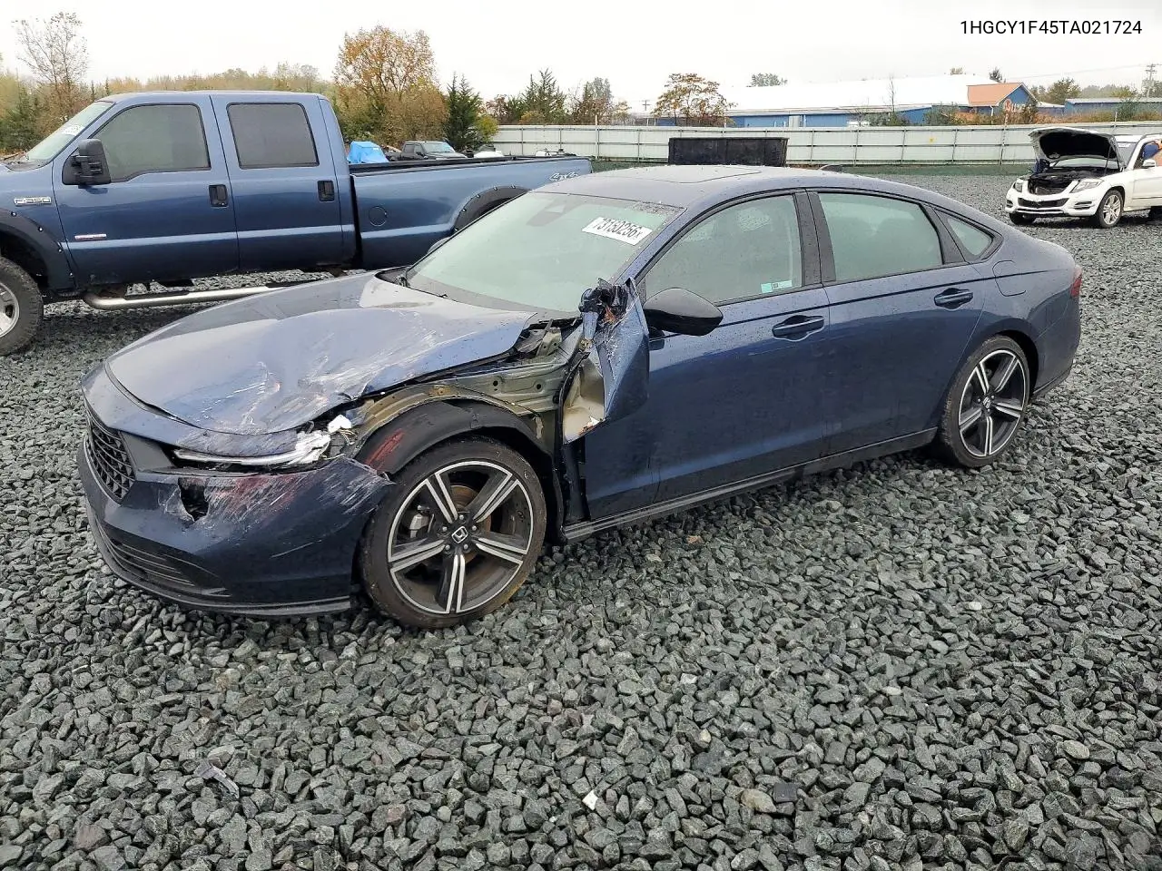 1HGCY1F45TA021724 Honda Accord 2026 — повреждение Передняя часть, фото до ремонта