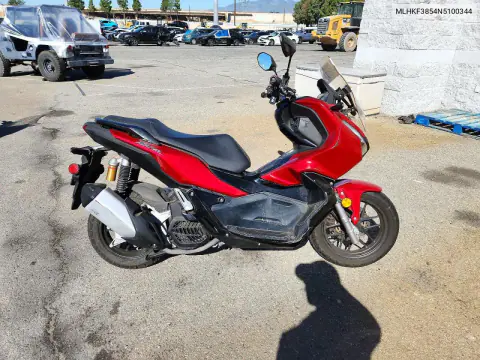 2022 Honda Adv150 A VIN MLHKF3854N5100344 фото 1
