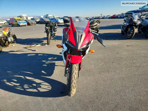 2018 Honda Cbr500 Ra-Abs VIN MLHPC4407J5500049 фото 2