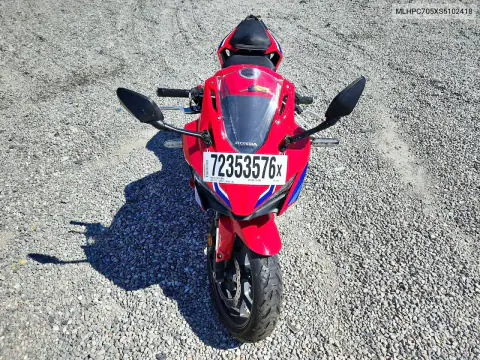 2025 Honda Cbr500 Ra VIN MLHPC705XS5102418 фото 2