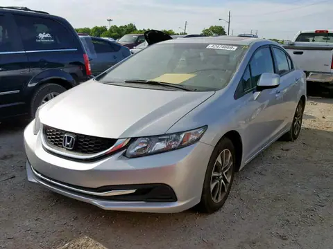2013 HONDA CIVIC EX VIN 19XFB2F82DE075213 фото 2