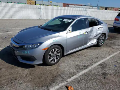 2HGFC2F77HH538513 — 2017 Honda Civic EX, Передняя часть (Front End), фото до ремонта