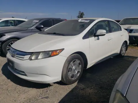 2012 HONDA CIVIC HYBRID VIN JHMFB4F25CS007876 фото 1