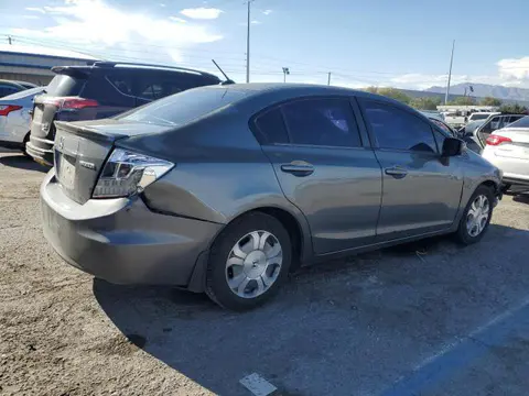 2012 HONDA CIVIC HYBRID VIN JHMFB4F27CS005868 фото 3