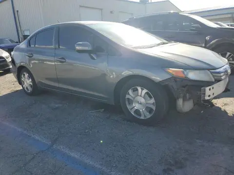 2012 HONDA CIVIC HYBRID VIN JHMFB4F27CS005868 фото 4