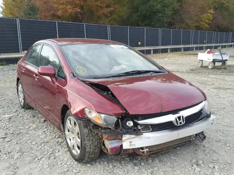 2HGFA1F54AH570016 — 2010 Honda Civic LX, Передняя часть (Front End), фото до ремонта