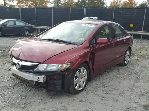 2010 HONDA CIVIC LX VIN 2HGFA1F54AH570016 фото 2