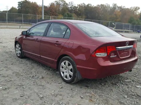 2010 HONDA CIVIC LX VIN 2HGFA1F54AH570016 фото 3