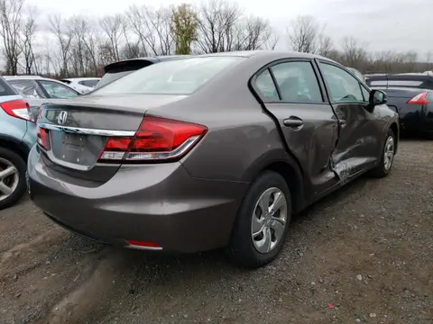 2013 HONDA CIVIC LX VIN 2HGFB2F5XDH590438 фото 3