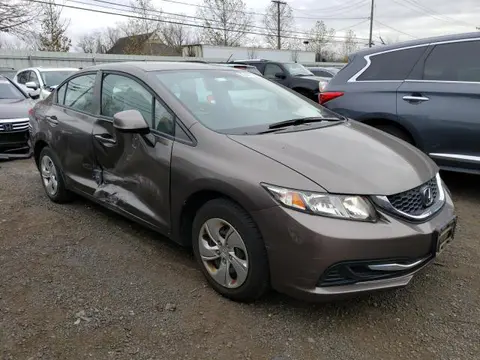 2013 HONDA CIVIC LX VIN 2HGFB2F5XDH590438 фото 4