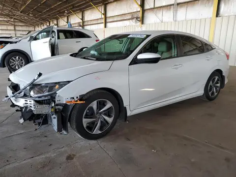 19XFC2F61KE046827 — 2019 Honda Civic LX, Передняя часть (Front End), фото до ремонта